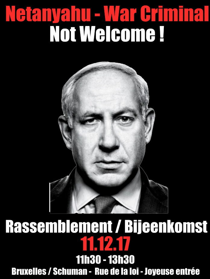 Netanyahou-not-welcome-upjb