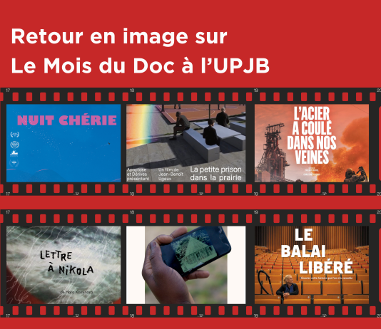 Retour en image sur le Mois du Doc à l’UPJB